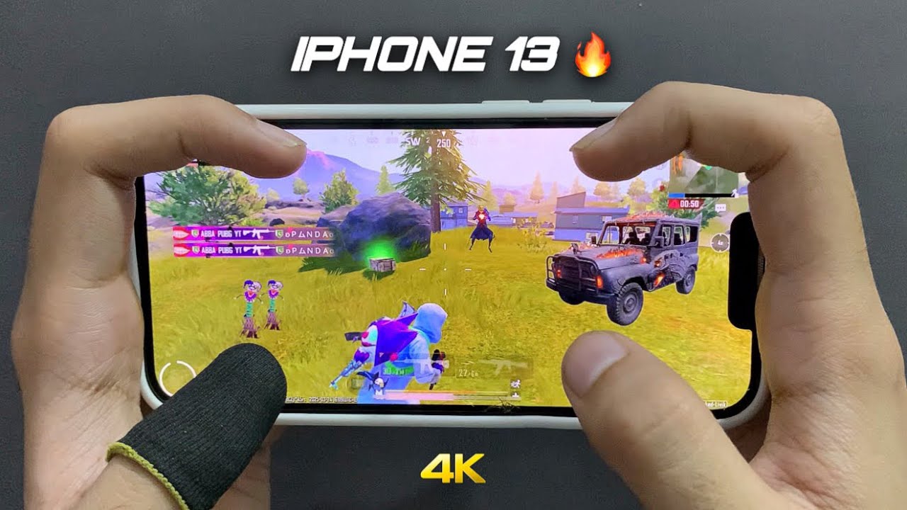 iPhone 13 HANDCAM 🔥/ HDR+Extreme PUBG Gaming Test 😍/ NEW Update Livik Gameplay!