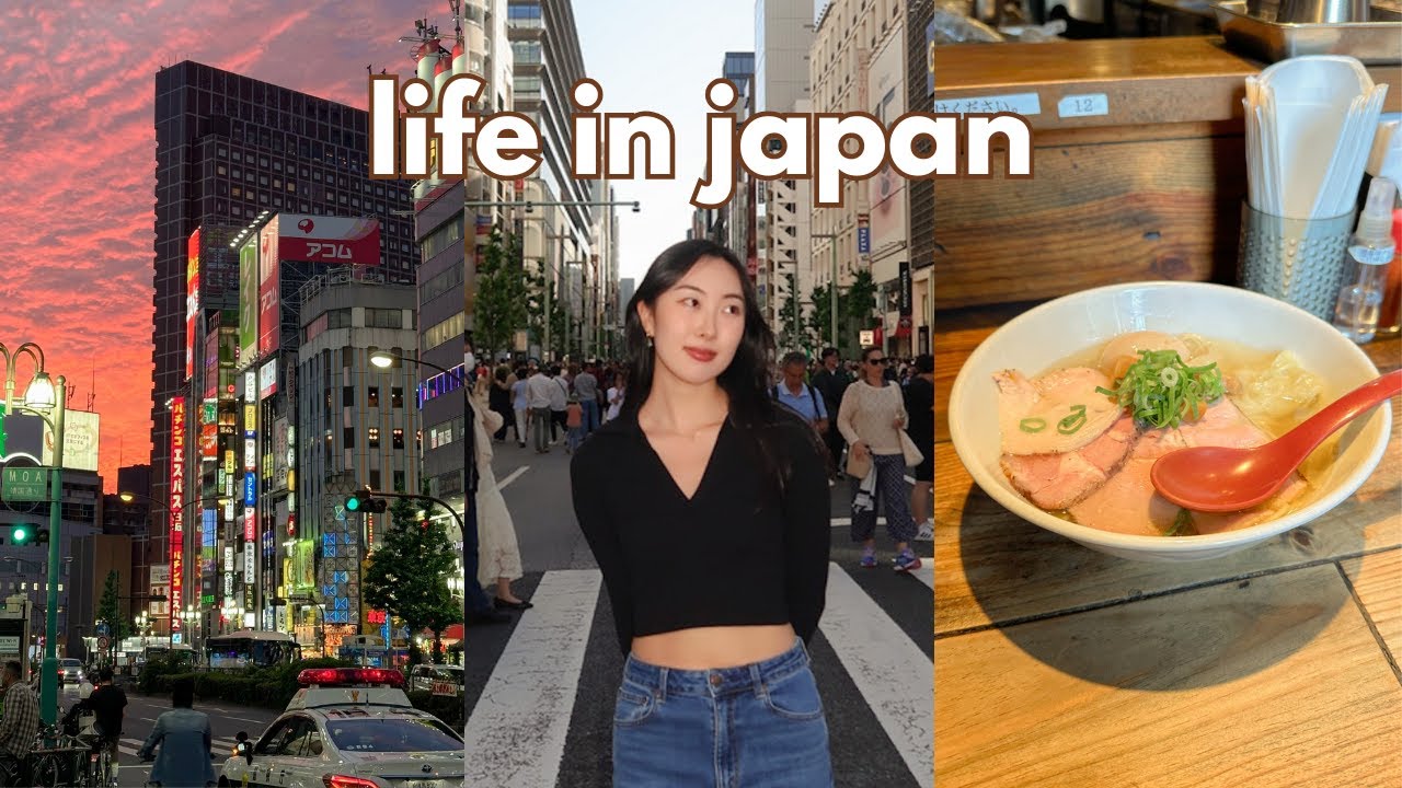 LIFE IN TOKYO | what i eat in a week, where to go souvenir shopping, anime goods, omakase