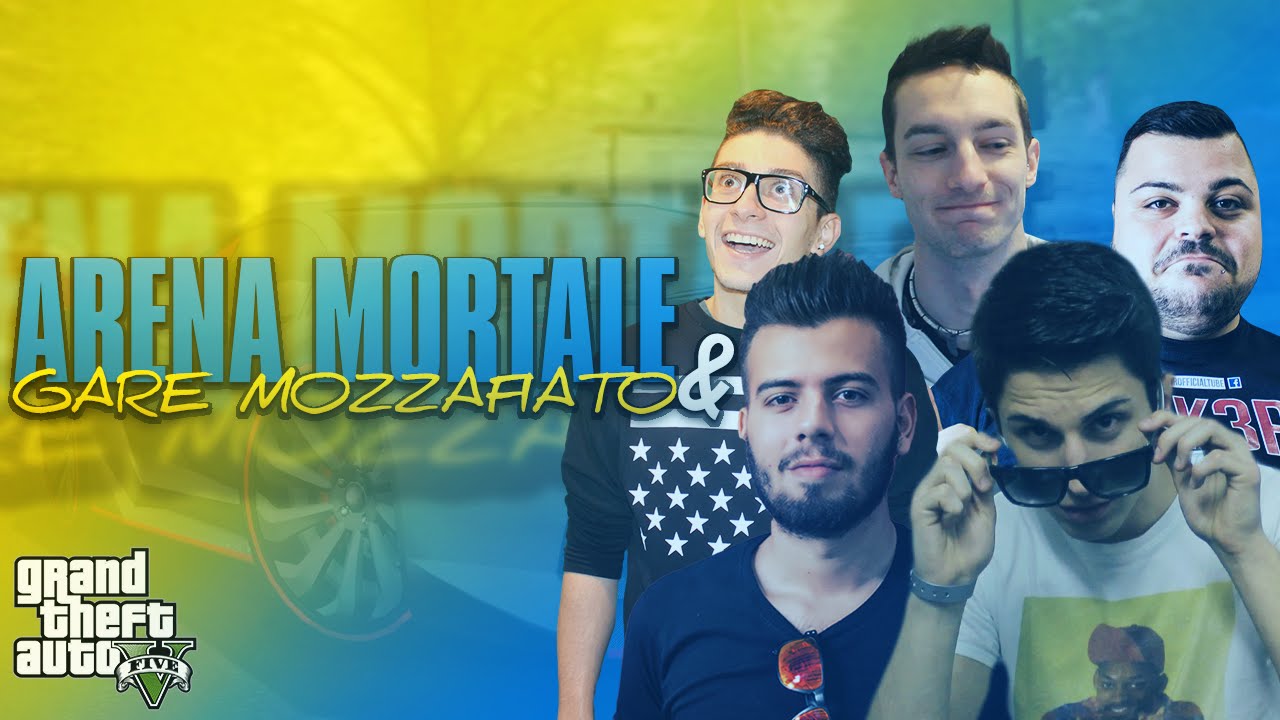 GTA V | ARENA MORTALE E GARE MOZZAFIATO! w/ Stepny,Rohn,Gabbo & Joker
