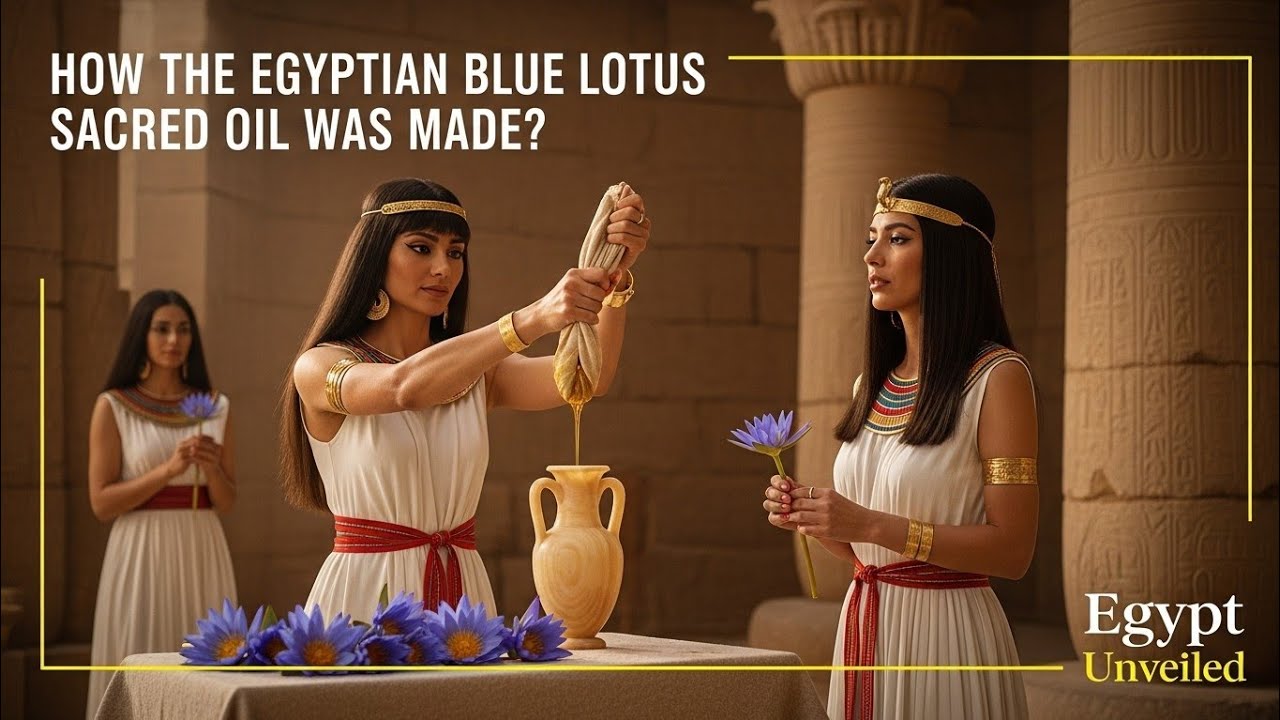 The REAL Story Behind Ancient Egypt&rsquo;s Blue Lotus Oil