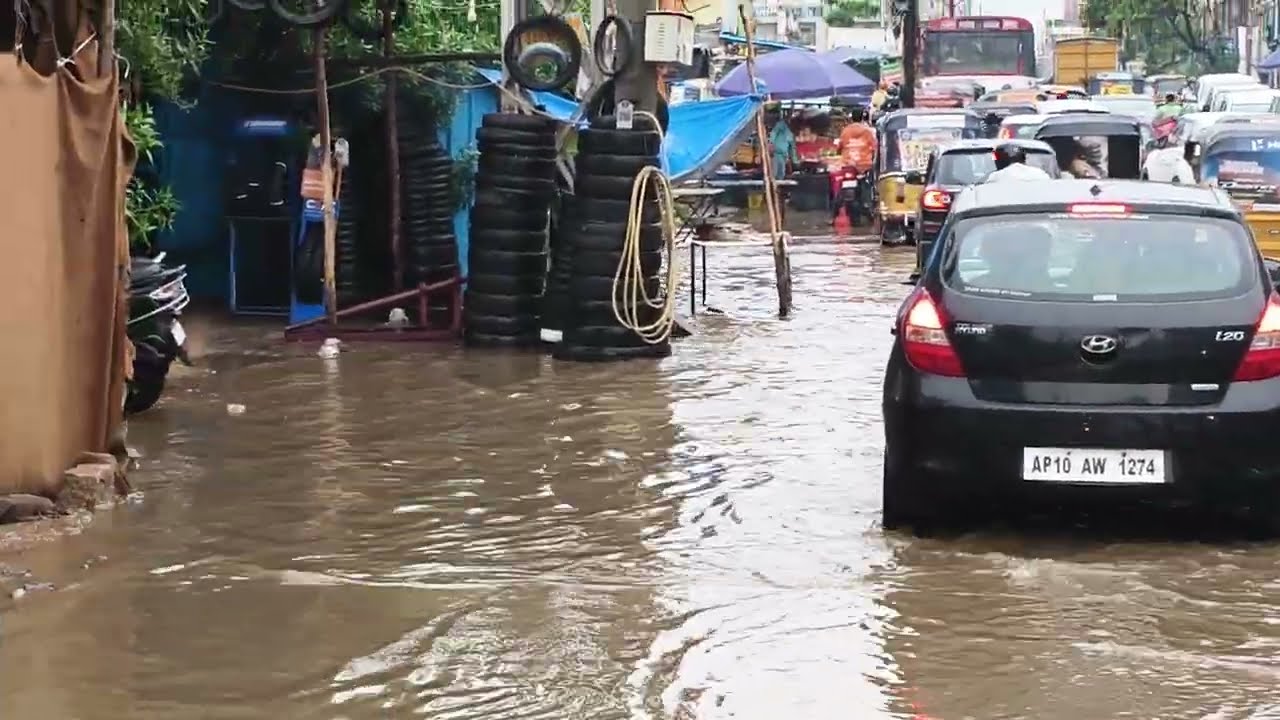 Uppal Situation After Rain | Hyderabad Rains 