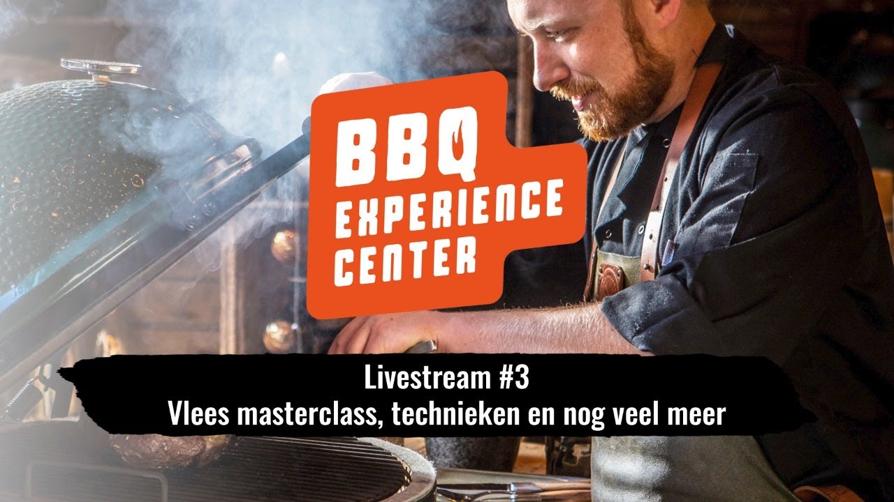 Livestream #3 - kamado workshop, vlees masterclass, technieken en nog veel meer