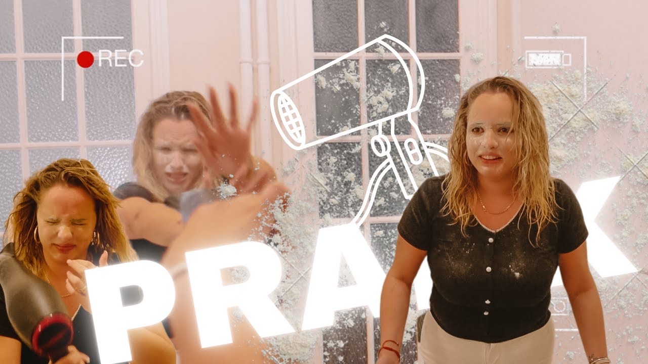 PRANK NA ANDJELI - SIPALA JOJ BRASNO U FEN ZA KOSU