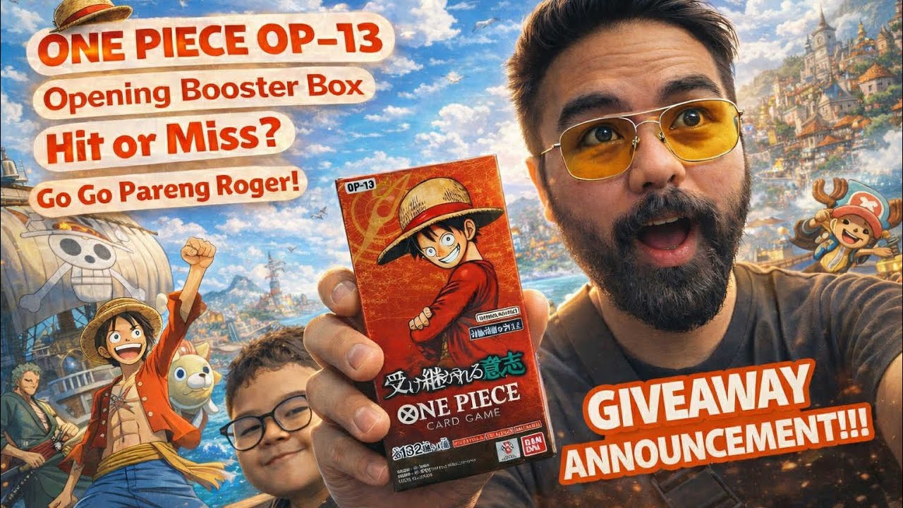 Opening One Piece OP13 Booster Box