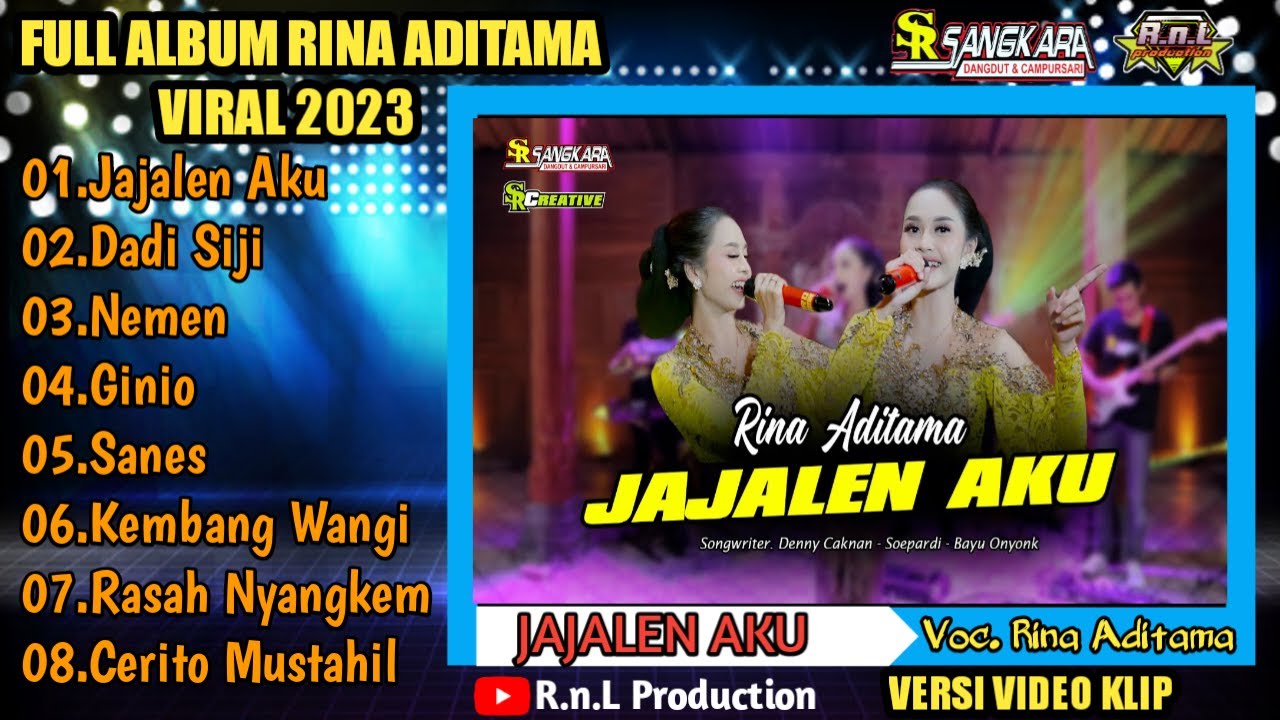 FULL ALBUM RINA ADITAMA | VIRAL 2023 | JAJALEN AKU | DADI SIJI