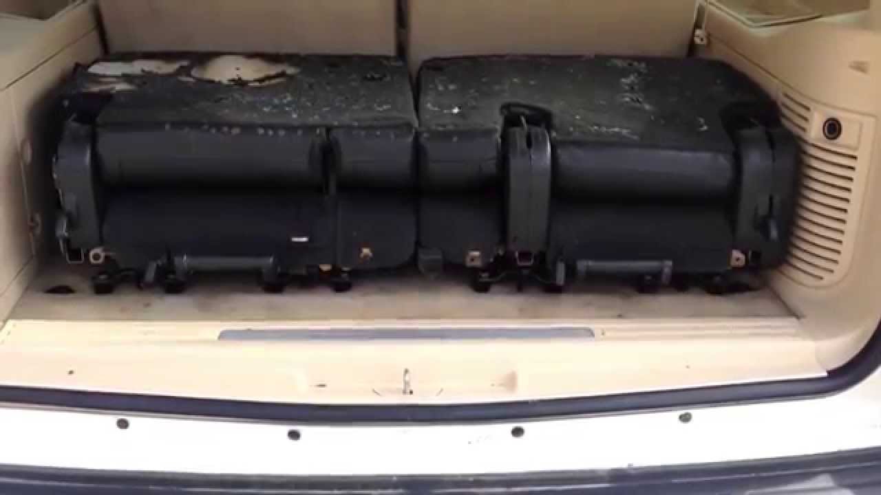 Cadillac Escalade Fourth Row Seat 2008 (chevy suburban)