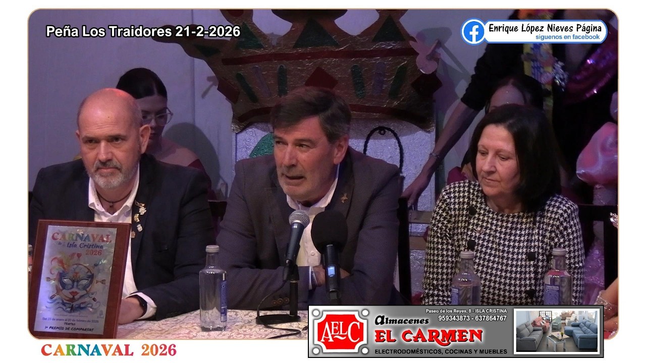 Entrega del premio 