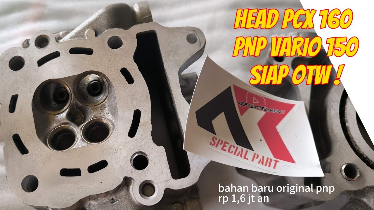 Head PCX 160 pnp Vario 150 siap kirim lagi, bahan baru original