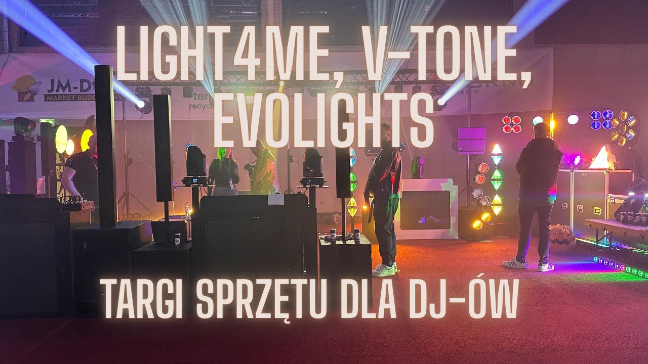 Light4Me, V-Tone, Evolights &ndash; prezentacja oświetlenia i efekt&oacute;w dla DJ-&oacute;w | EVENT SERWIS
