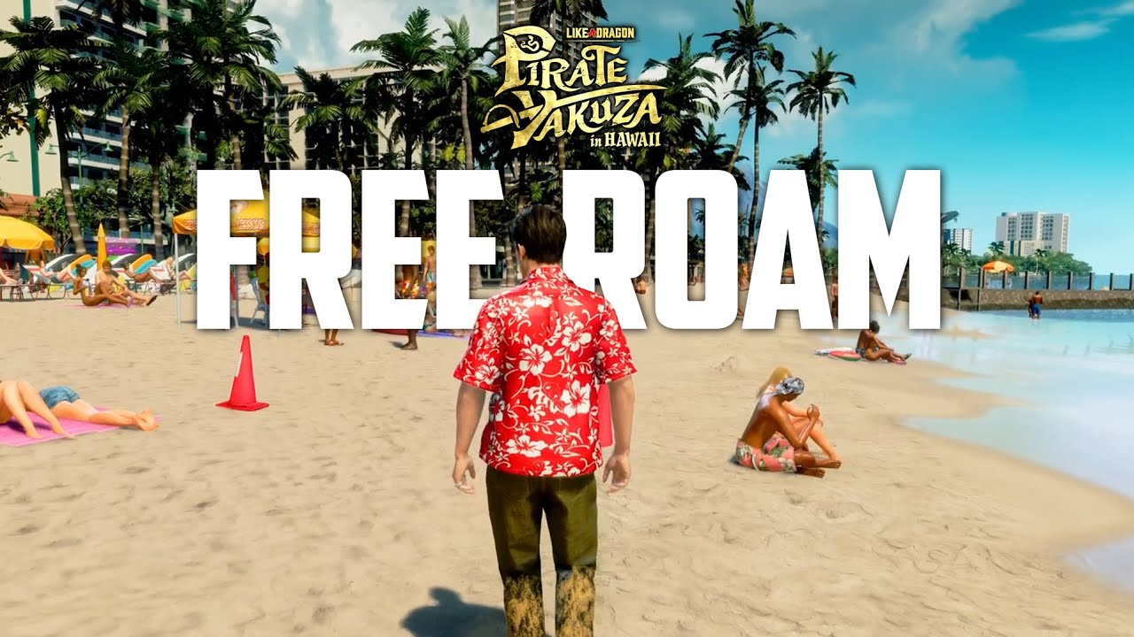 Like a Dragon: Pirate Yakuza in Hawaii - Free Roam