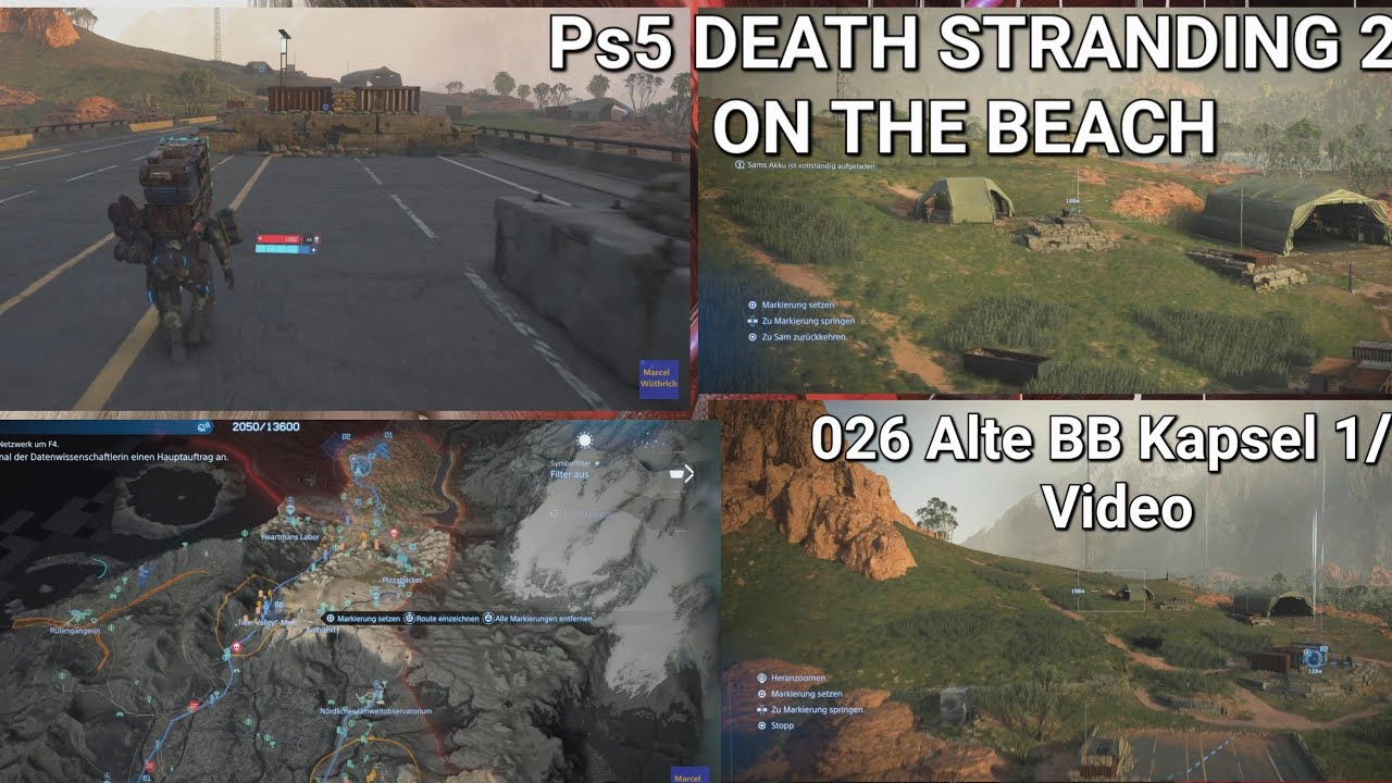 Ps5 DEATH STRANDING 2: ON THE BEACH 026 Alte BB Kapsel 1/2 Video 36 in 4K/30fps