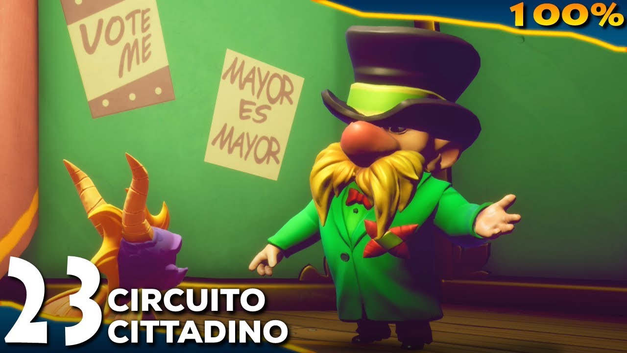 Spyro 2: Reignited Trilogy (ITA)-23- Circuito Cittadino [100%]
