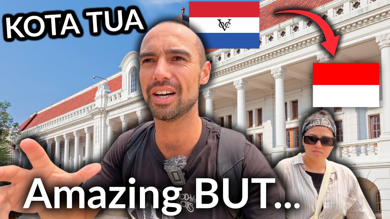 🇮🇩 Indonesia! 🤯 Mind Blowing Tour around KOTA TUA, Oud Batavia