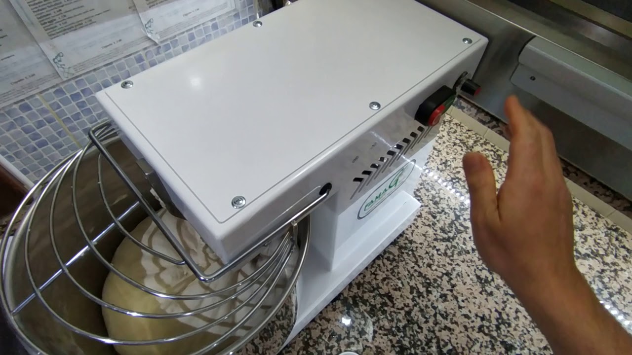 Grilletta IM10  vasca fissa 10 velocità per alte idratazioni, Pinsa Romana