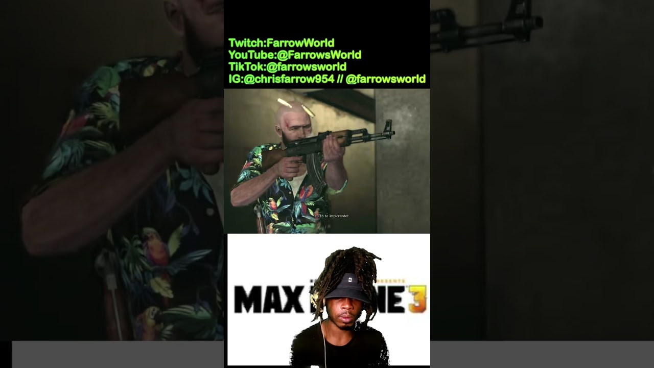 Max Payne out here BUSSIN CAPS‼️🔫(Pt.2) #MaxPayne #MaxPayne3 #fypシ @RockstarGames @RemedyGames