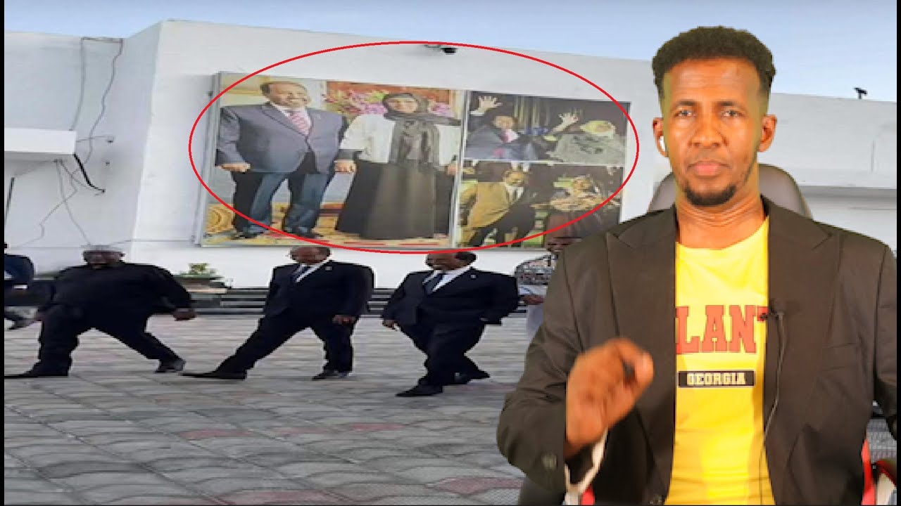 Sawiro shaki ku abuuray shacabka oo lagu arkay Villa Somalia, Daawo adigaa yaabayee...