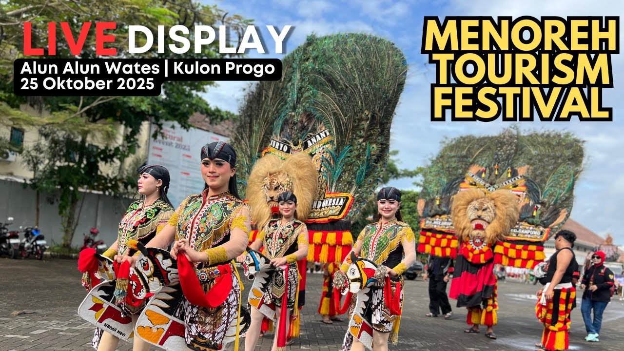 LIVE DISPLAY  MENOREH TOURISM FESTIVAL  Kulon Progo 2025