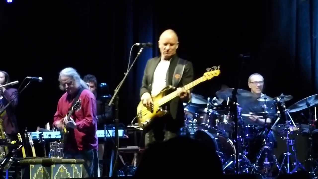 Walking on the Moon - Sting - Montreal - 2014 02 28
