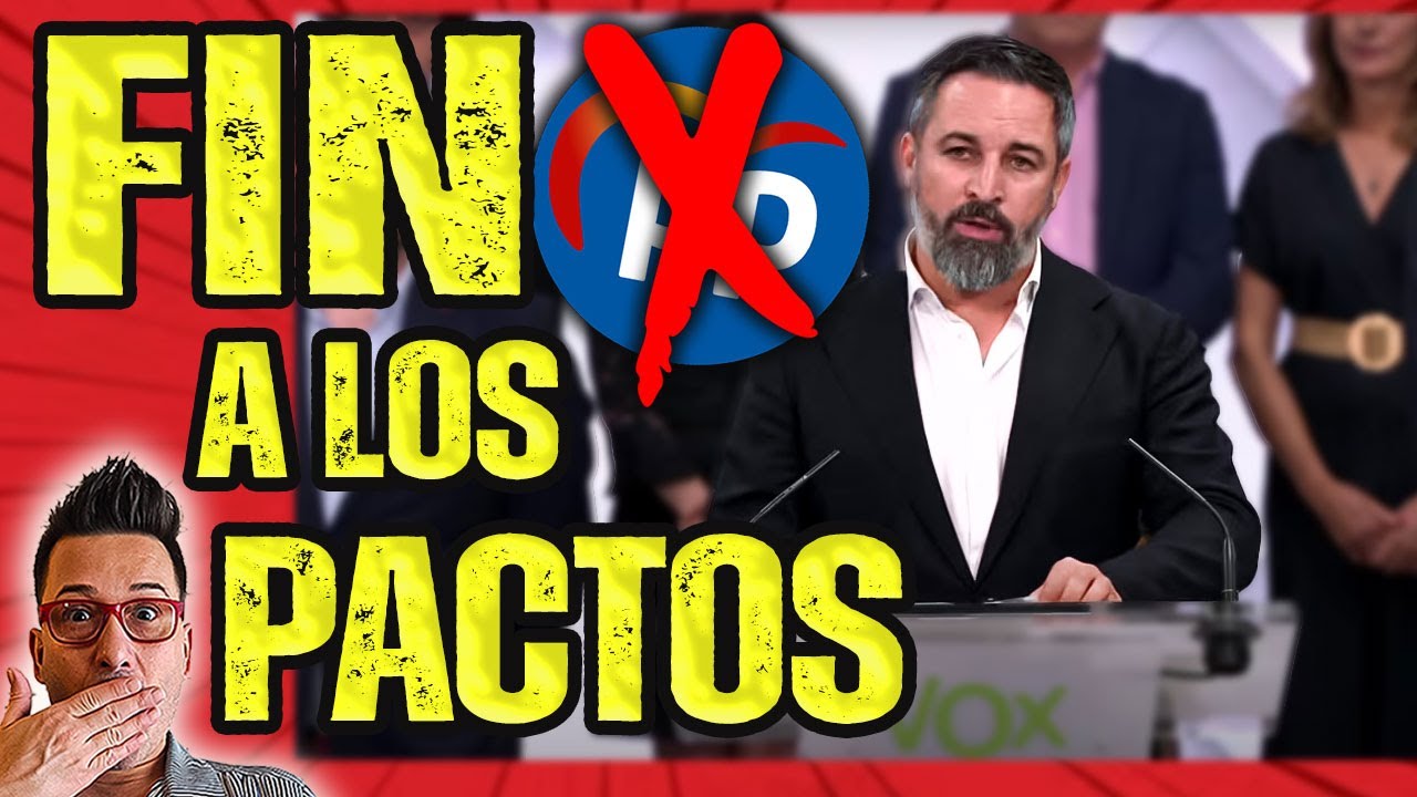 💥&iexcl;&iexcl;POR FIN!! VOX ROMPE PACTOS AUTON&Oacute;MICOS CON PP🔥