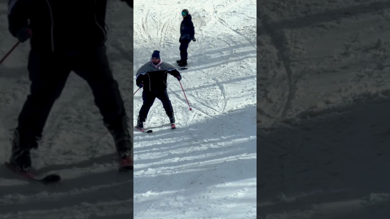 Watch out for Tym on the Greek slopes! #tymkwi #skiing #activity #fun