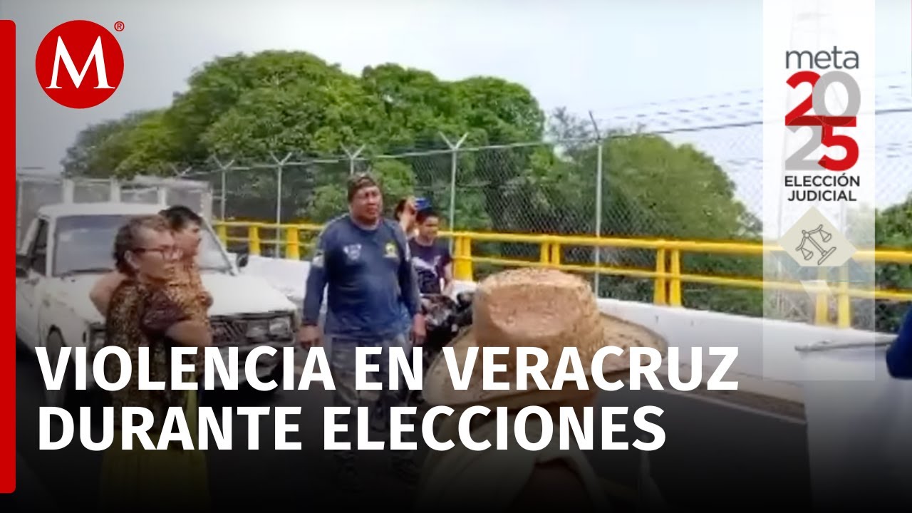 Registran actos de violencia durante las elecciones en Veracruz