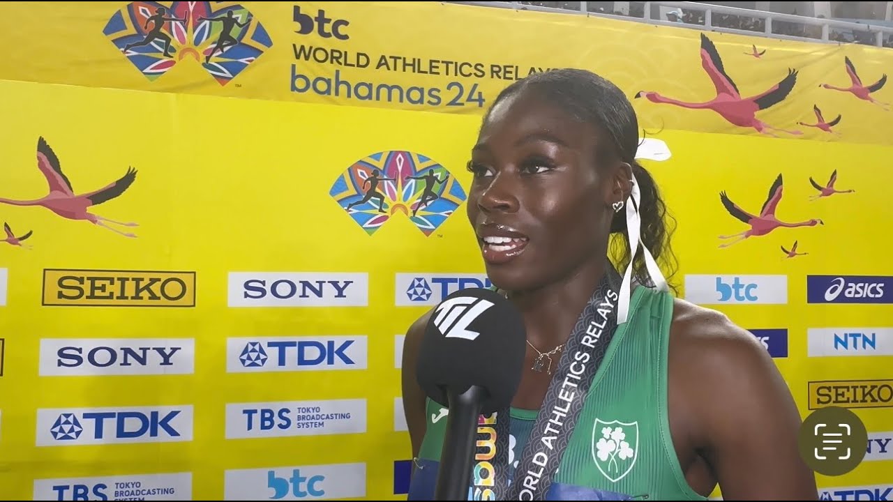 Rhasidat Adeleke Viral Interview After Securing Ireland's 4x400m Spot In Paris | The Inside Lane