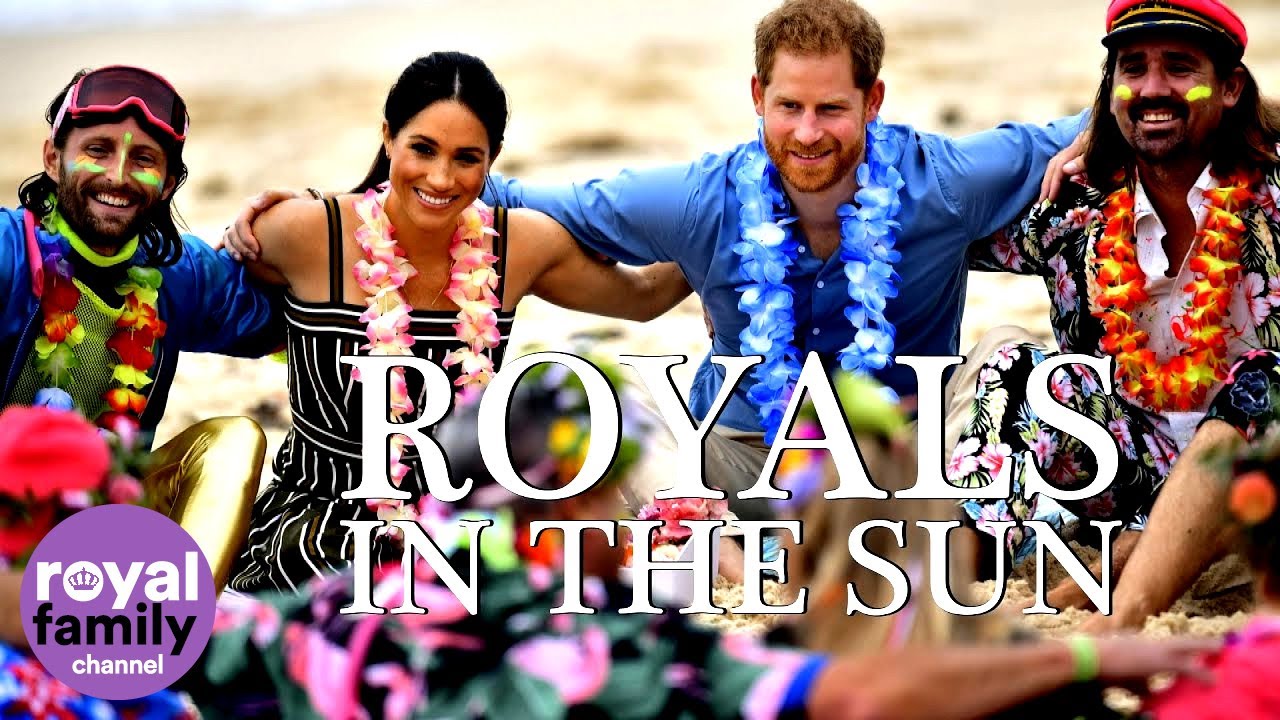 Royals in the Sun: The Duke and Duchess of Sussex Meet Surfers on Bondi Beach!