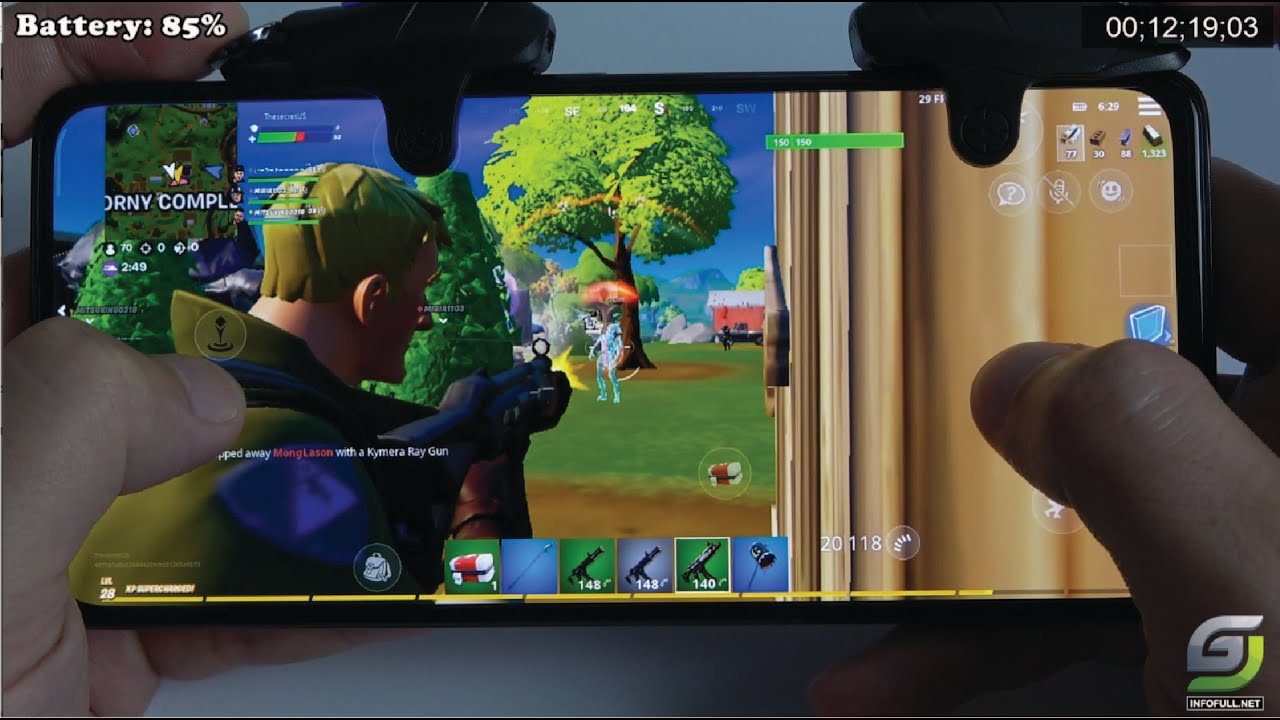 Xiaomi Redmi Note 10 Pro Fortnite Gameplay Update V17.21 Season 7