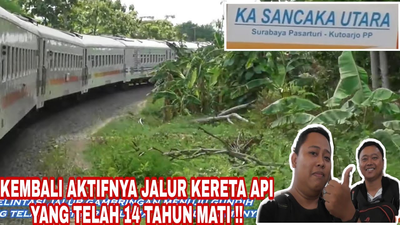 LEWAT JALUR MATI 14 TAHUN | Naik Kereta Api Sancaka Utara