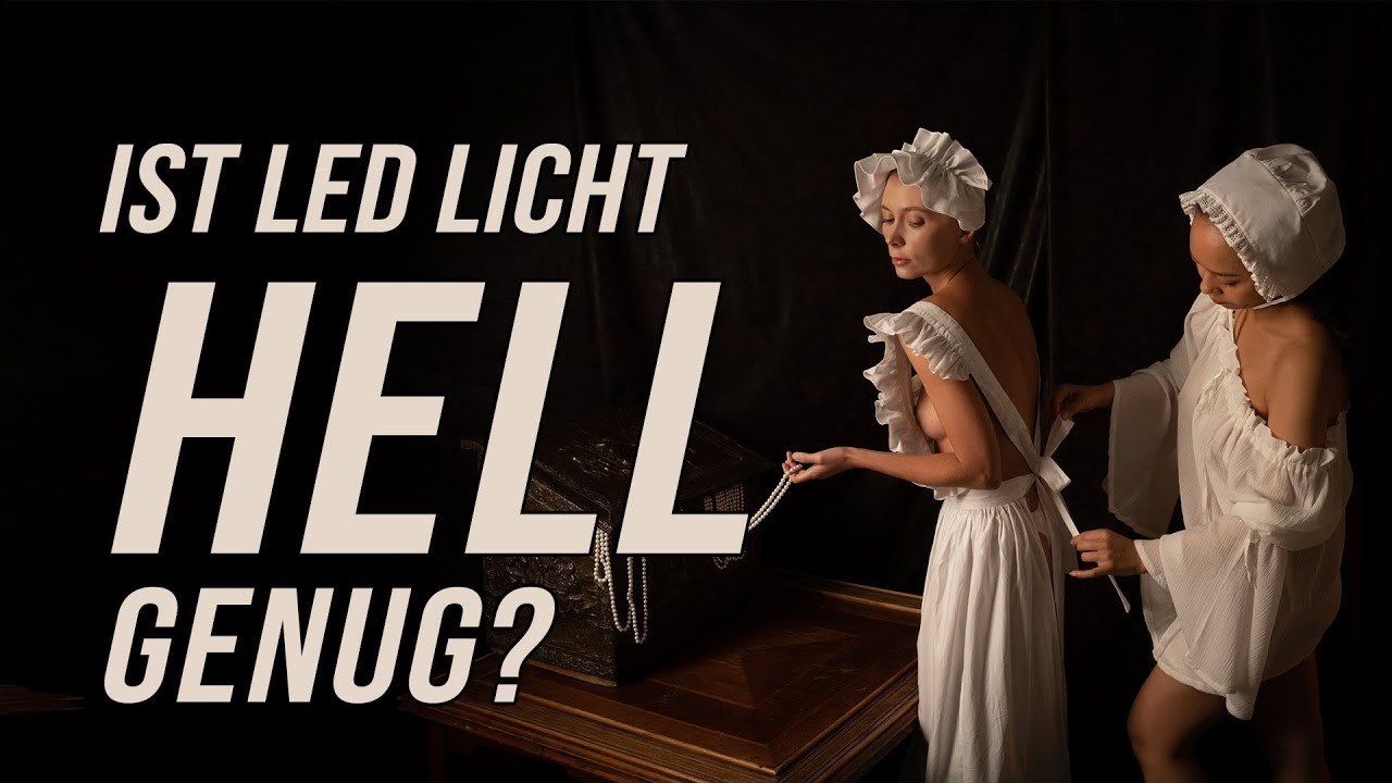 Ist LED-Licht hell genug für Portraitfotografie?
