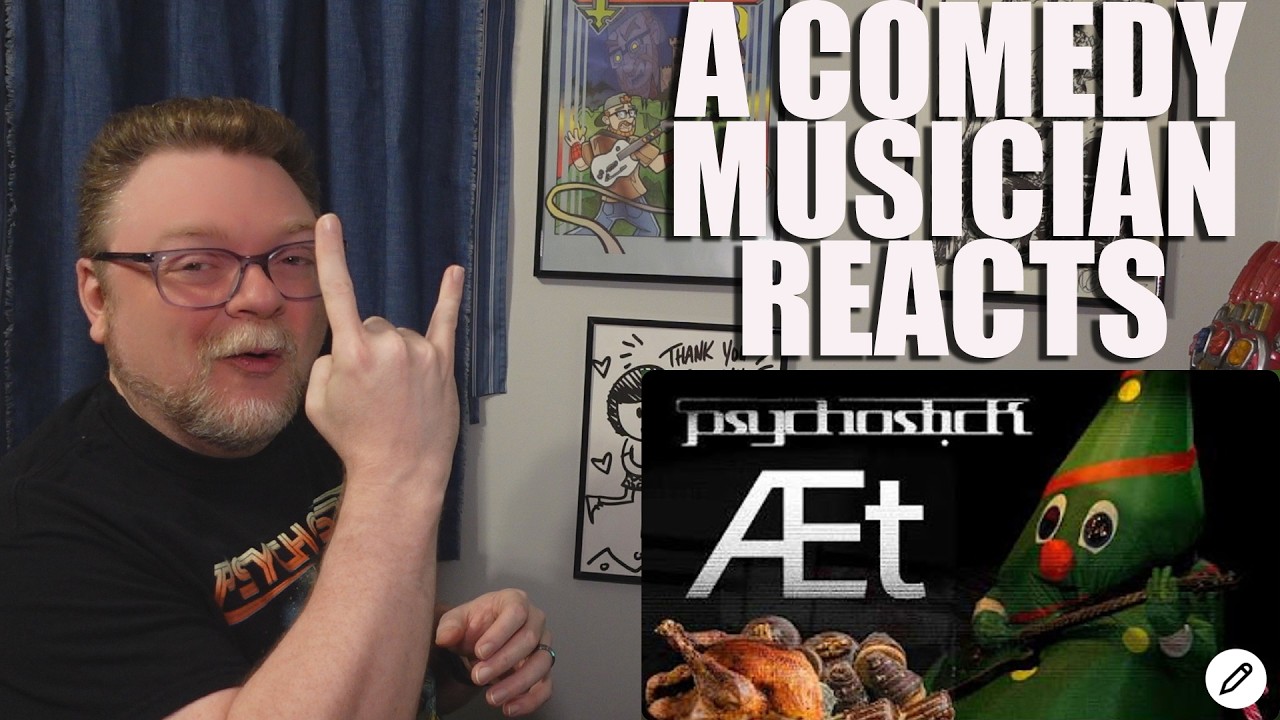 A Comedy Musician Reacts | Æt - Psychostick (TOOL Ænema Christmas Parody) [REACTION/ANALYSIS]