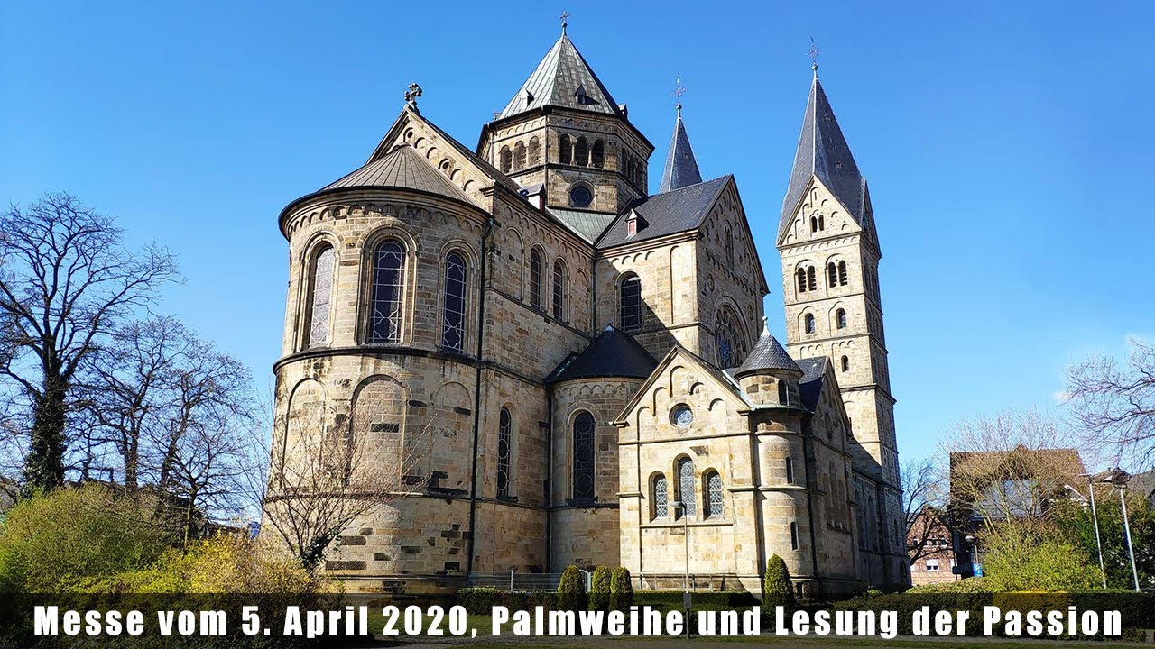 Heilige Messe mit Palmweihe und Lesung der Passion | 05.04.2020 | St. Anna Neuenkirchen