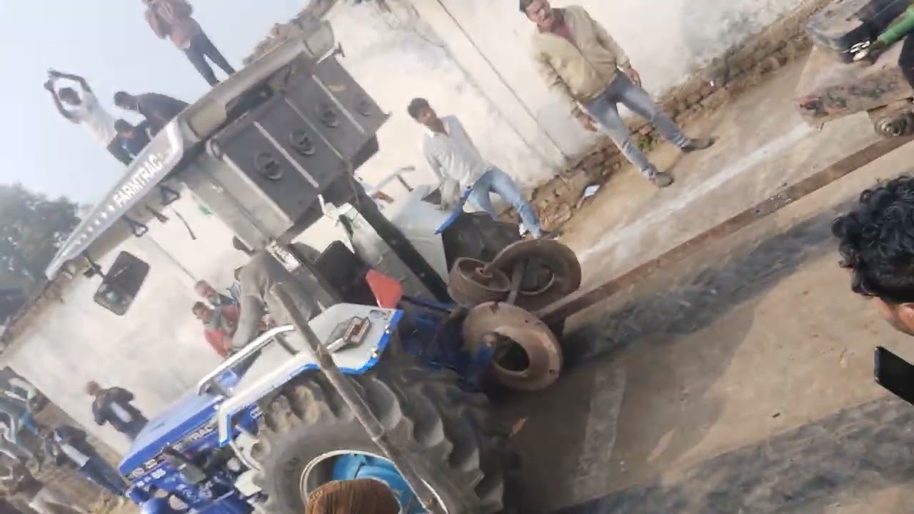 ग्राम बाला खेड़ा में टोचन ट्रैक्टरप्रतियोगिता