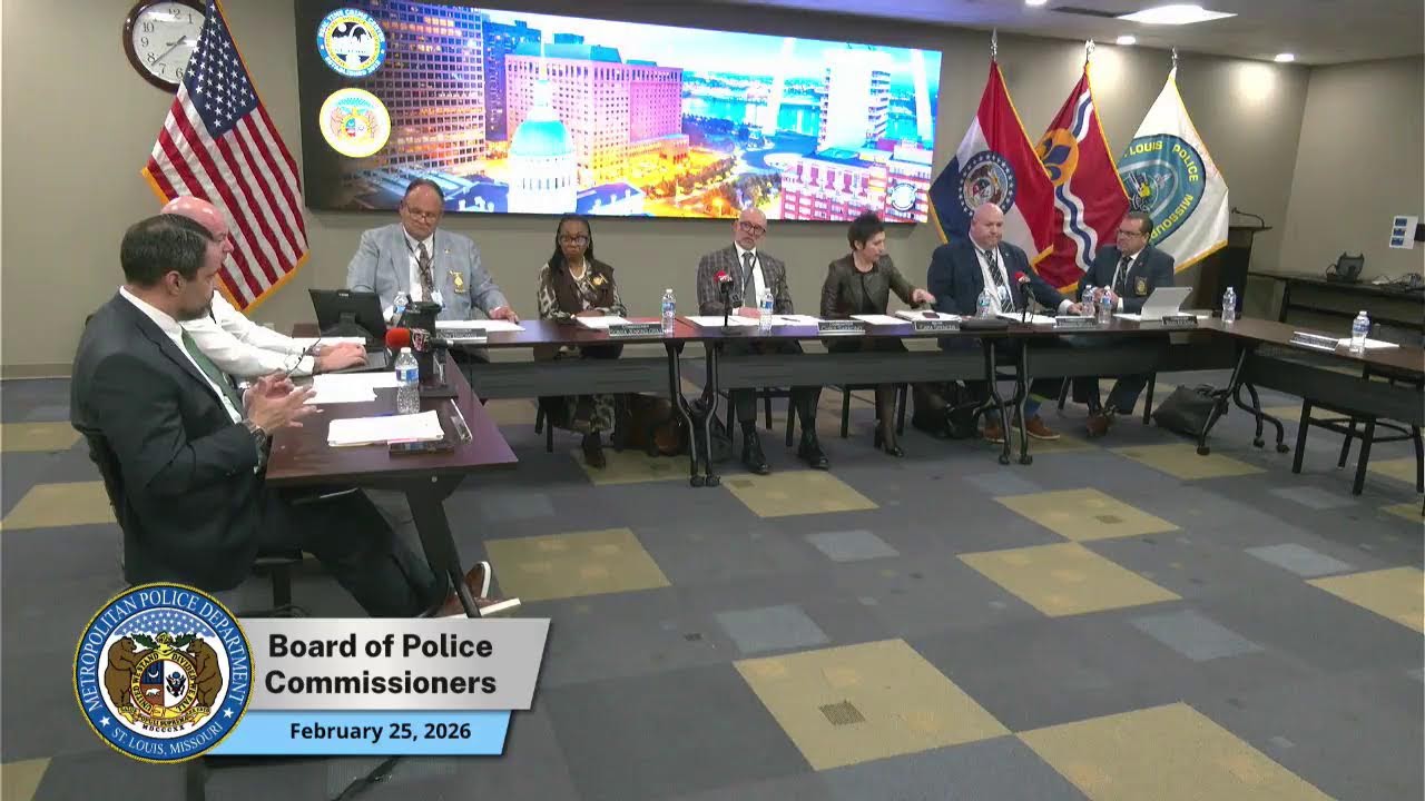 Board of Police Commissioners Meeting: February 25, 2026