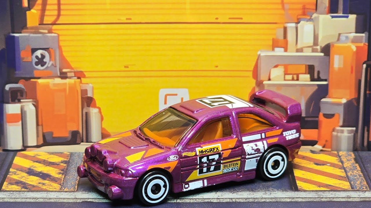 Ford Escort - Hotwheels - Unboxing. 