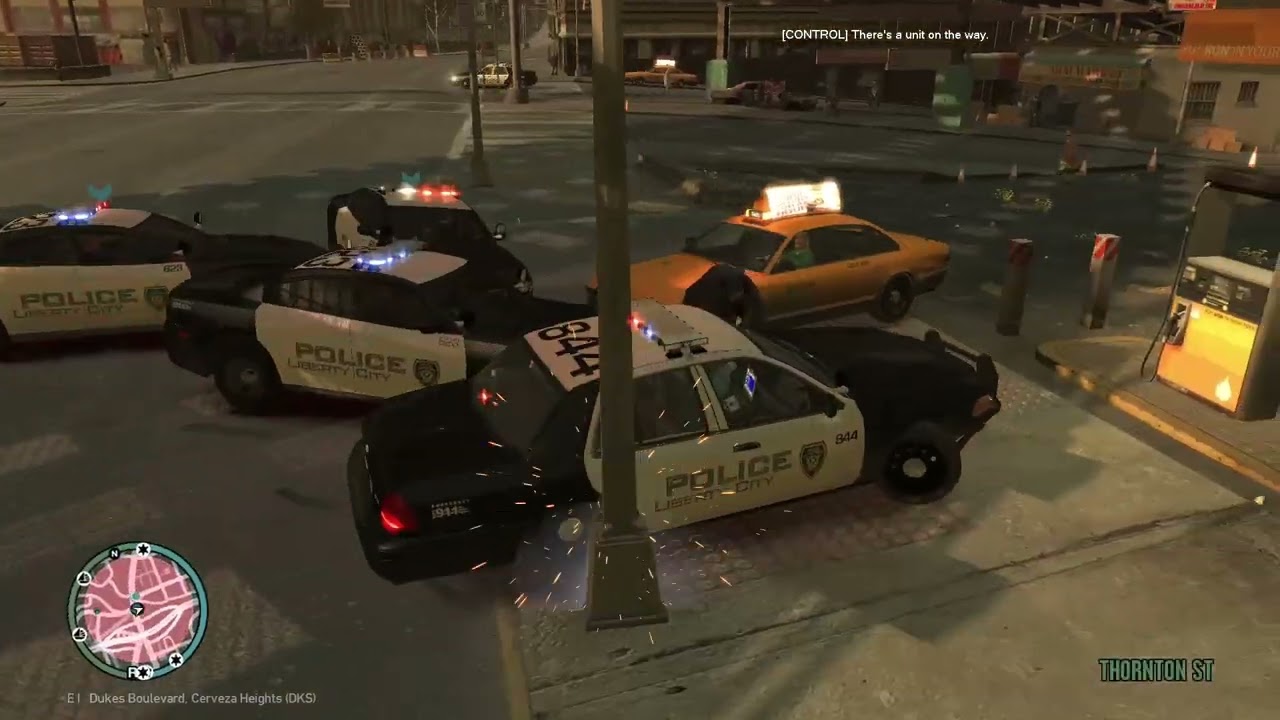 GTA IV - LCPDFR - Pursuit #3