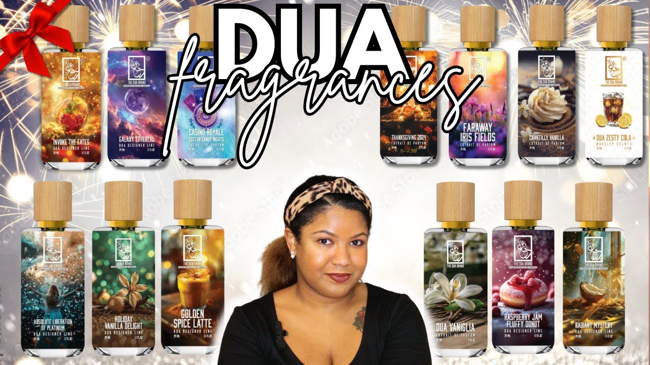 Dua Fragrances | Black Friday Cyber Monday Haul | Holiday Vanilla Delight, Raspberry Jam Donut