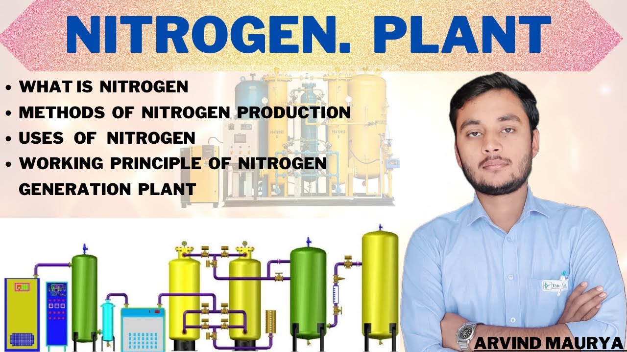 Nitrogen Generation plant (PSA method)| different Methods of Nitrogen Generation | @rasayanclasses 