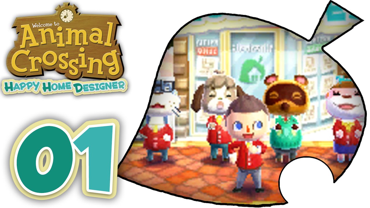 Animal Crossing Happy Home Designer - Part 1! [English Gameplay Walkthrough]