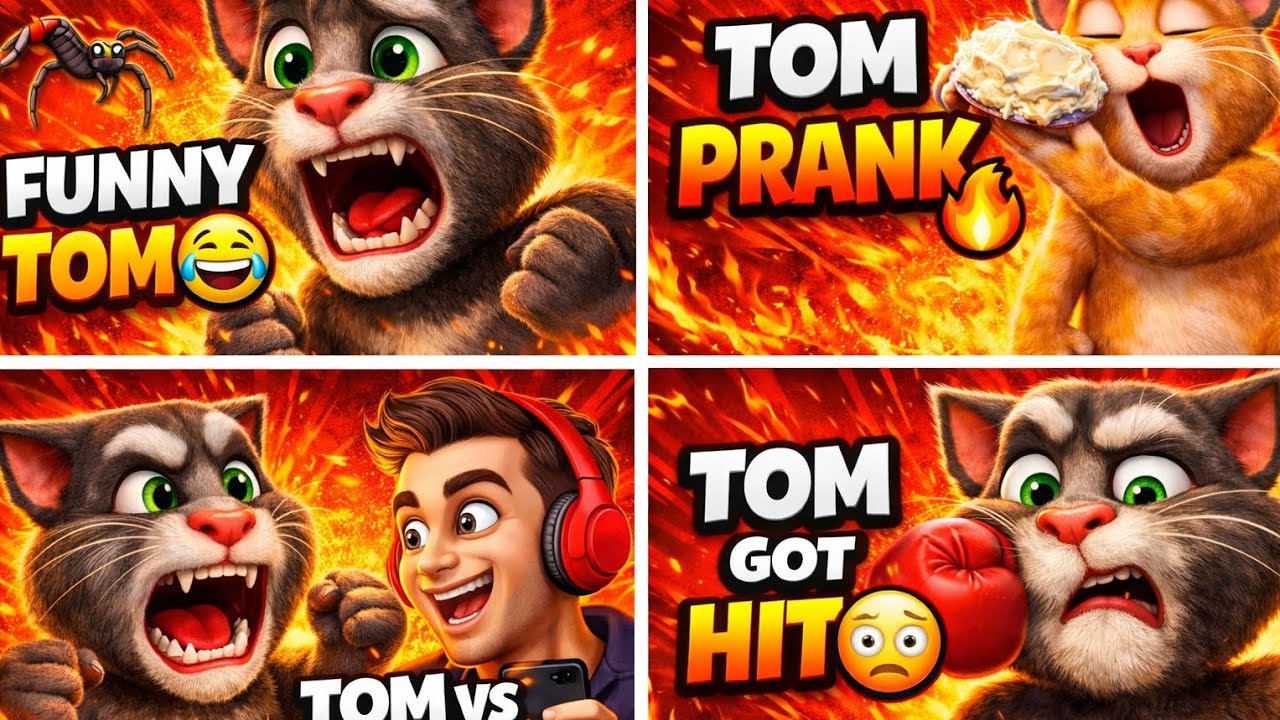 Talking Tom Got Angry 😡 | Funniest Gameplay Ever