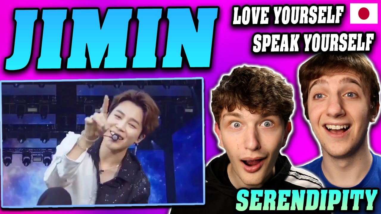 Jimin - 'SERENDIPITY' BTS Love Yourself Speak Yourself Japan REACTION!! (Live Performance)