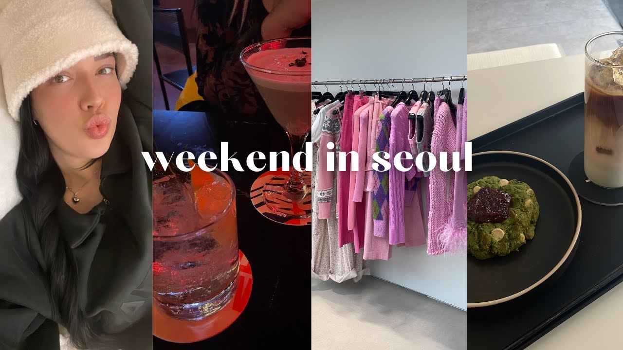 living alone in seoul vlog 🇰🇷🎄✨🛍 shopping, drinks with friends, botox + facial, and cafes