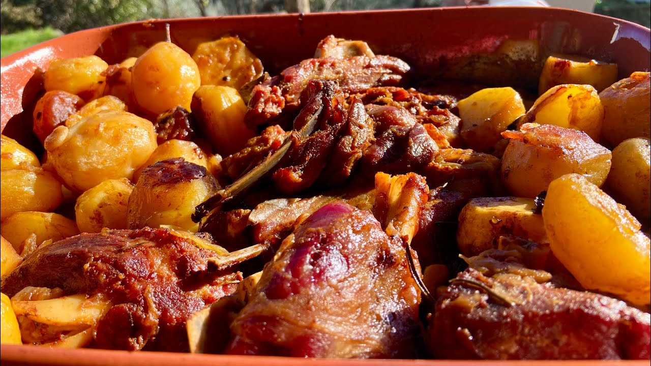 Cabrito assado no Forno extremamente suculento! Receita portuguesa