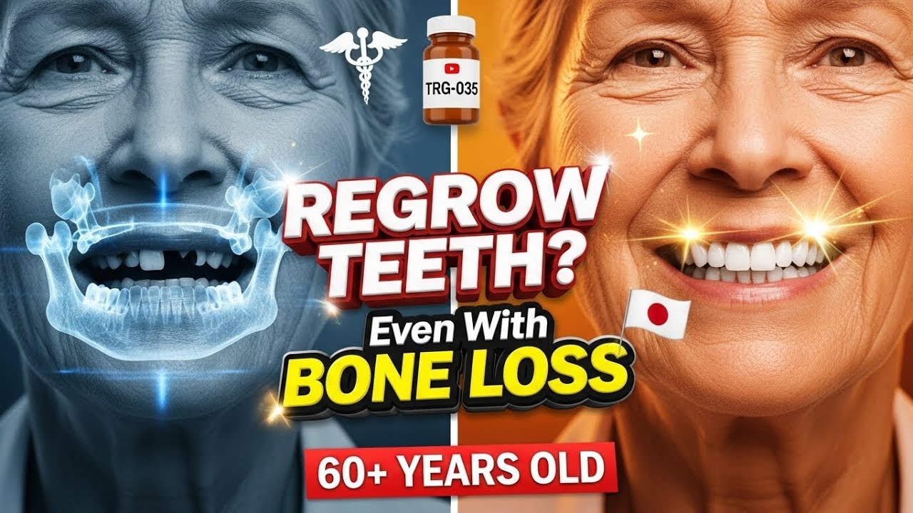Can You Regrow Teeth If You Have Bone Loss Due to Age? Japanese Tooth Regeneration Drug