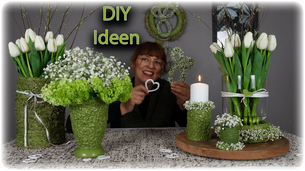TULPENDEKO und coole DIY'S | einfach selber machen | AUSGEFALLENE DEKO