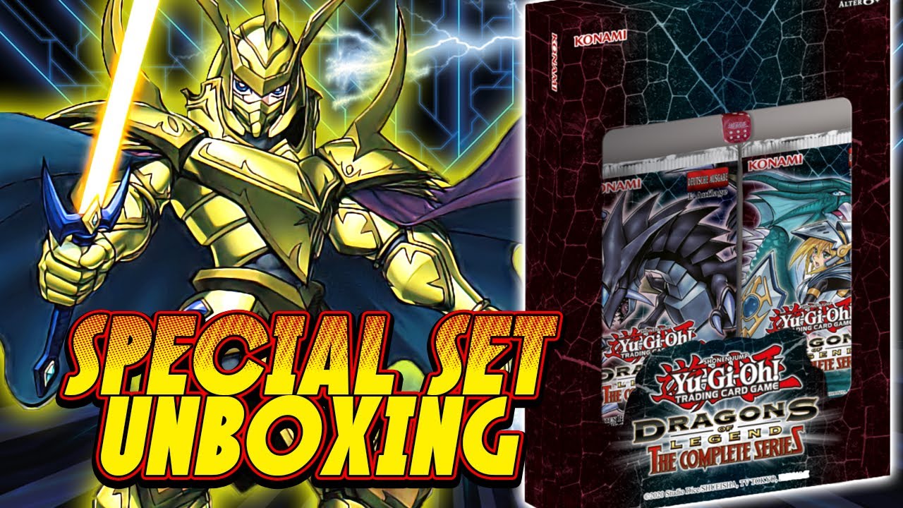 YuGiOh! Dragons of Legend The Complete Series Box Opening | UNBOXING DEUTSCH