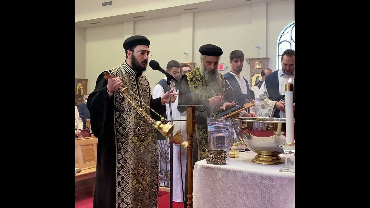 الجناز العام ابونا ابرام جورجى وابونا مينا ابراهيم عياد General funeral prayer Fr. Abraam & Fr. Mina