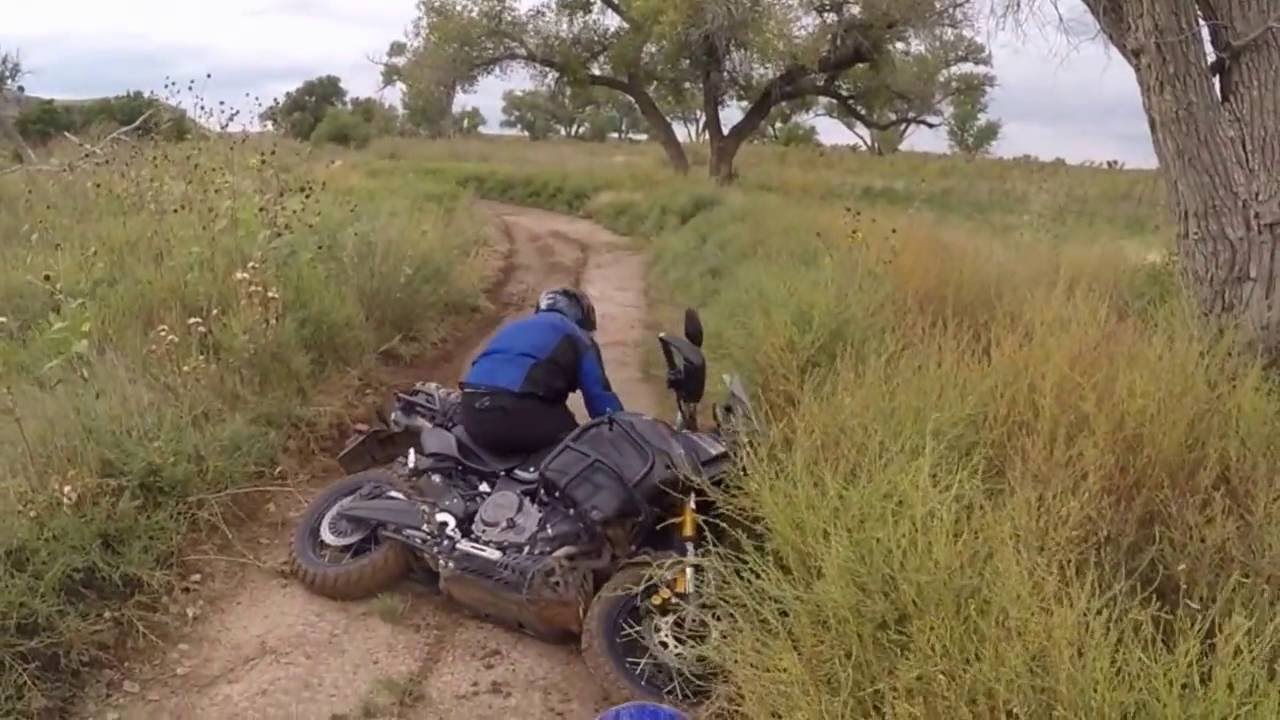 HAVING FUN ON MY ADVENTURE MOTORCYCLE Yamaha Super Tenere 1200