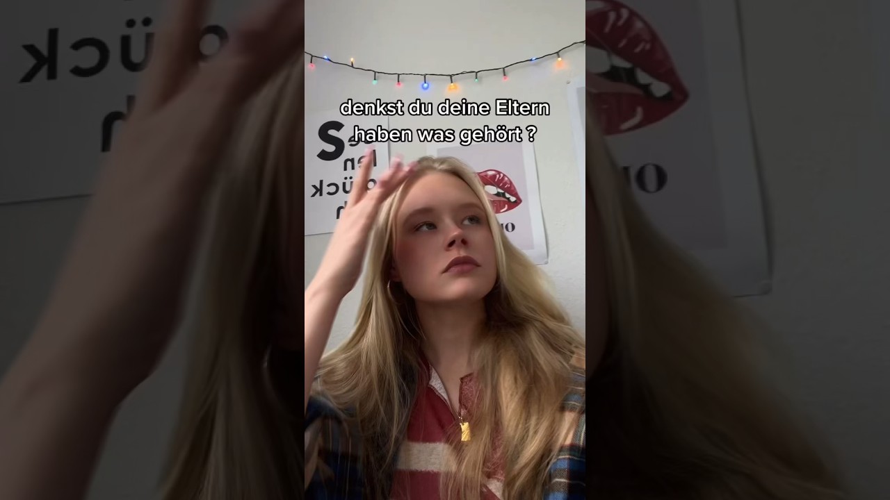 Denkst du deine Eltern haben uns gehört ? 👀 IG: marieejoan ♥️ 