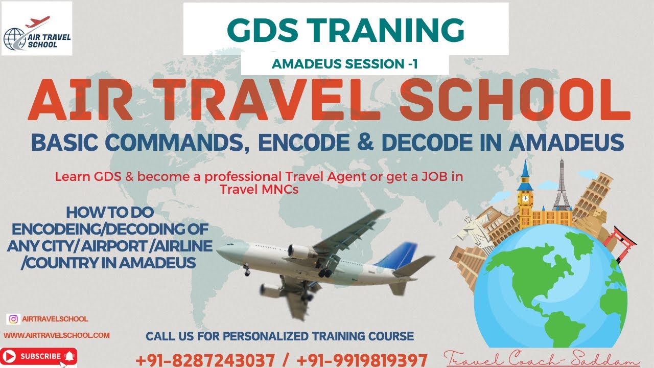 Amadeus Session -1 (Encode, Decode & Amadeus Basic Commands) 